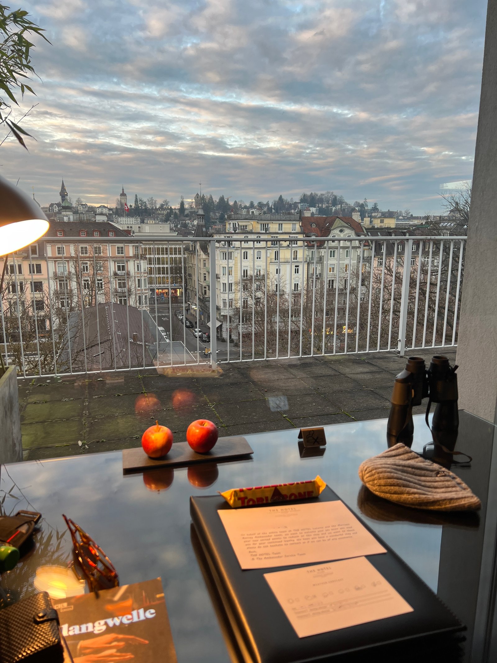 The Hotel Lucerne room with Lucerne city view, Switzerland
