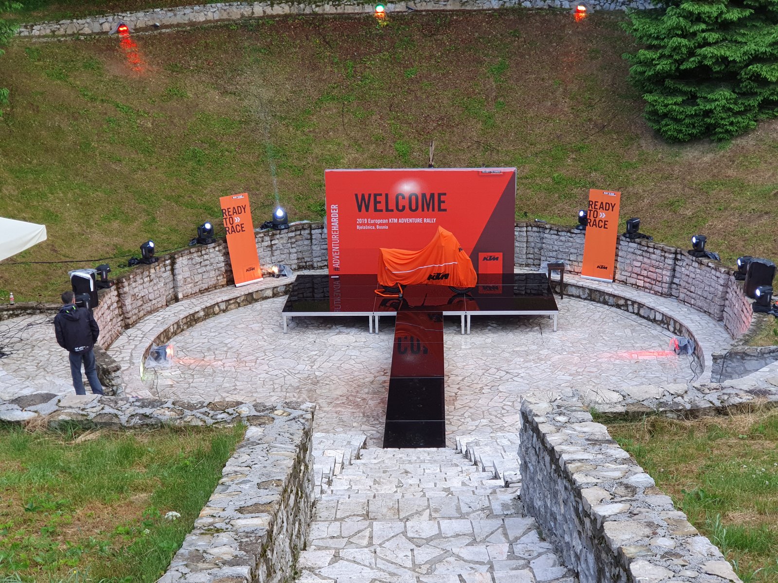 KTM 790 Adventure R RALLY world premiere — Bosnia 2019