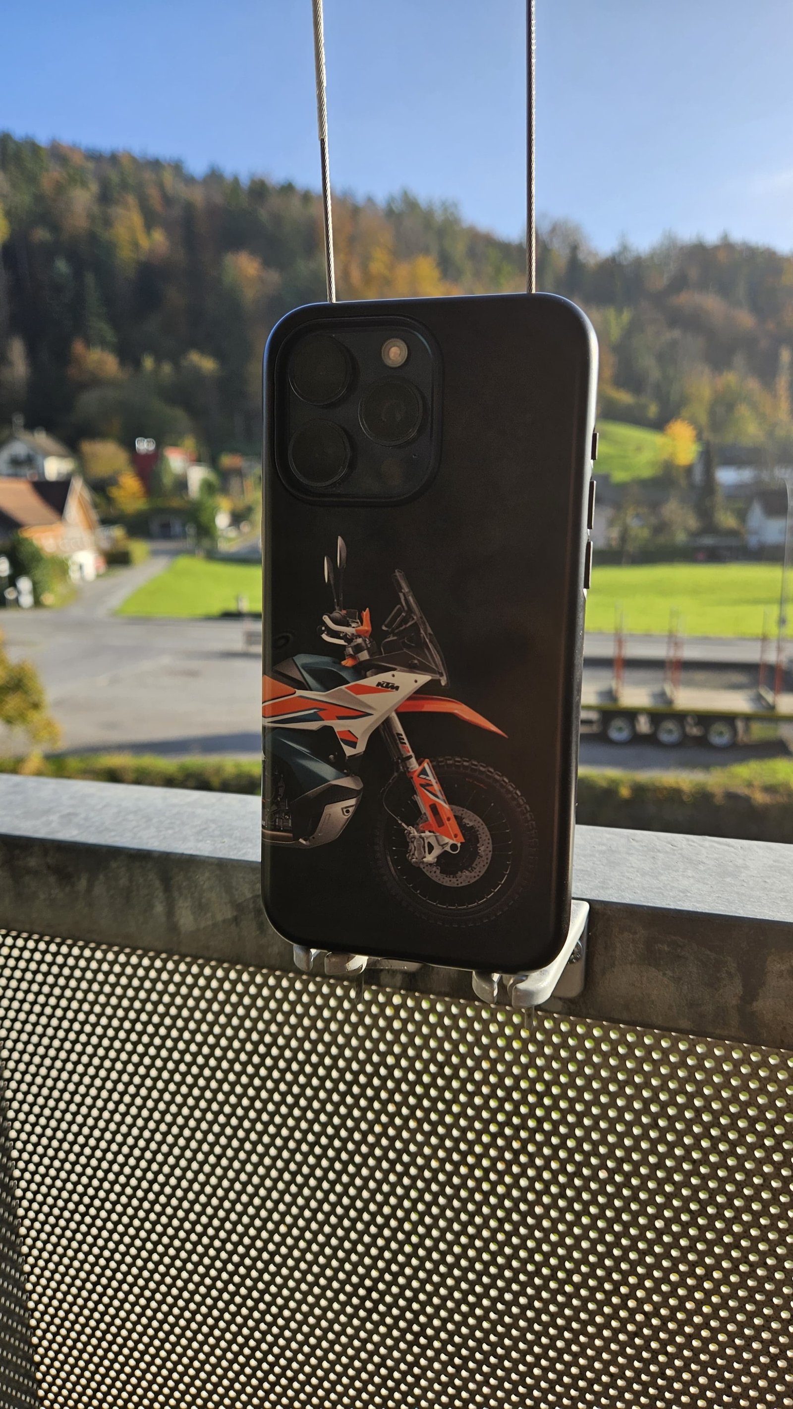 KTM 890 Adventure R phone case black lifestyle alps
