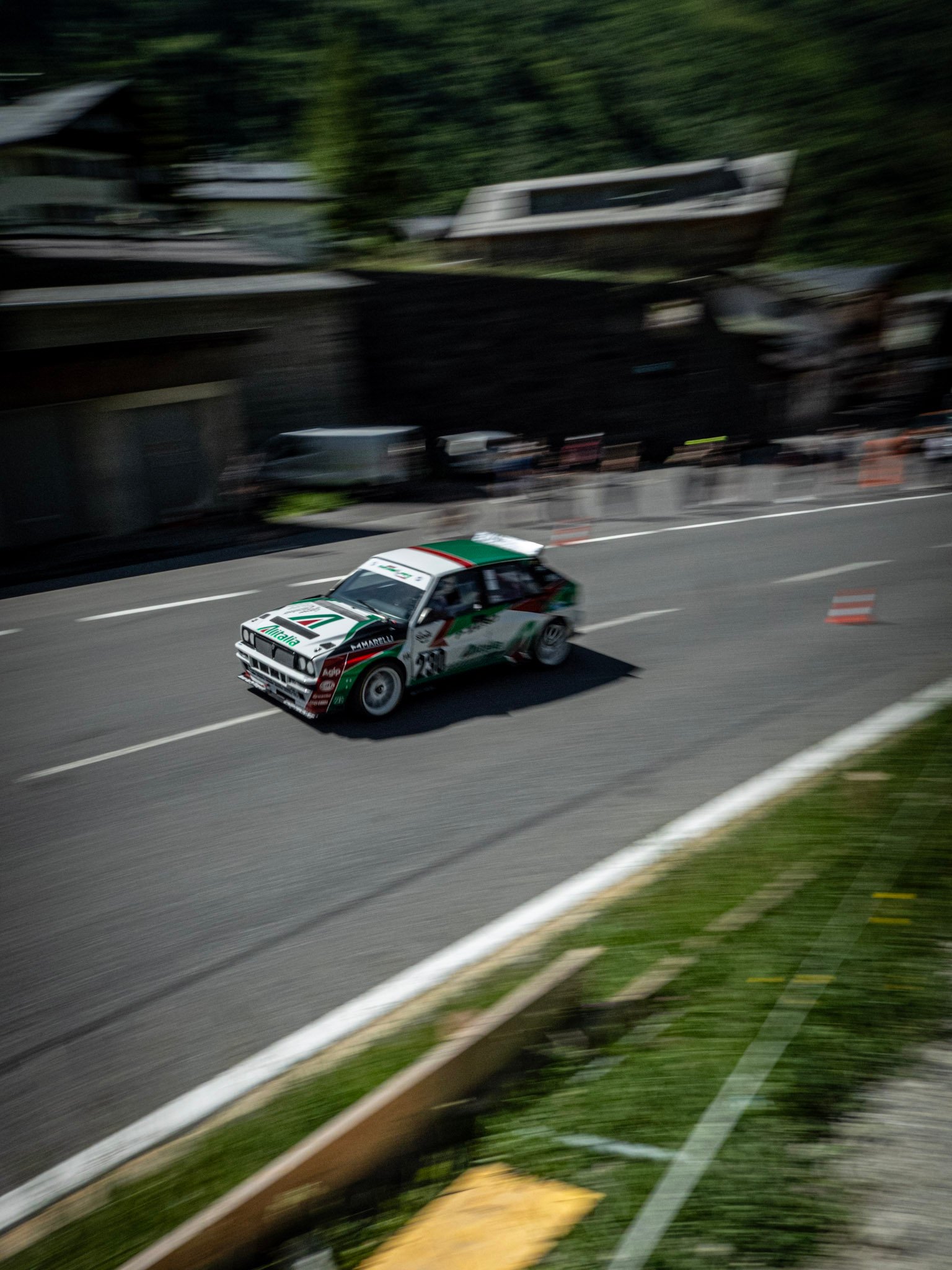 Rally car at the Arlberg Pass hillclimb Stuben am Arlberg Austria 2026