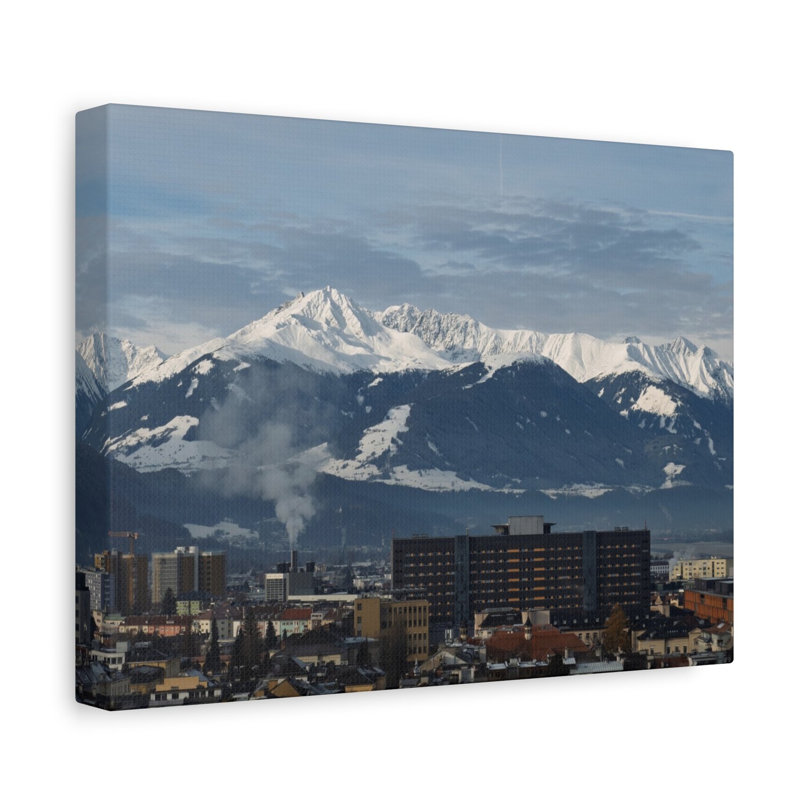 Discoverist travel print, side view 12x9